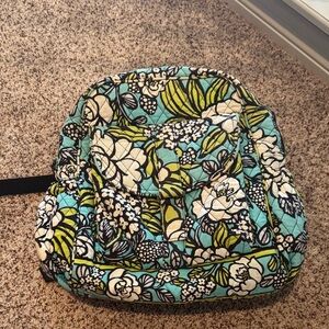 Floral Vera Bradley Quilted Backpack